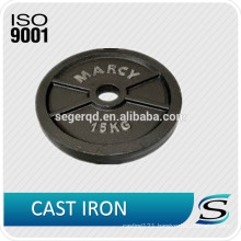 Factory price standard iron weight plate
